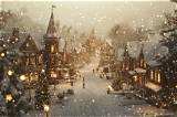 Charming Old Christmas Village: Yesteryear's Magic