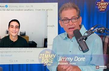 Exploring the World of Jimmy Dore: a Comedian's Journey