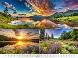 Stunning Calendar Design: August 2017 Edition