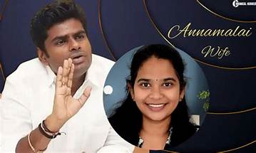 Who Is K. Annamalai's Wife? Uncover the Details Here